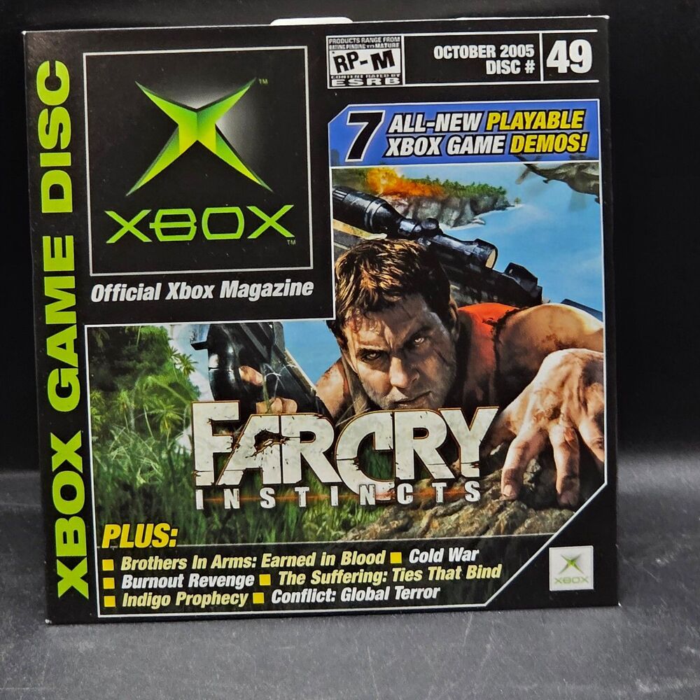 Official Xbox Magazine Demo Disc #49 October 2005 Far Cry Instincts